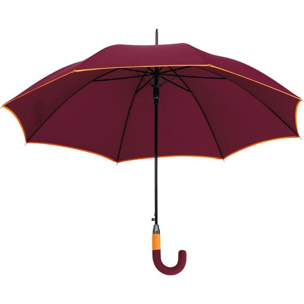 Automatik-Regenschirm / mit Griff aus EVA / Farbe: bordeaux