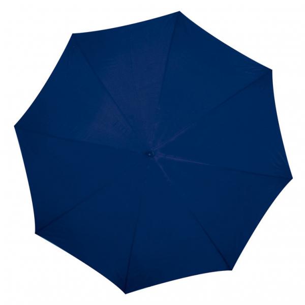 Automatik-Regenschirm mit Namensgravur - Farbe: dunkelblau