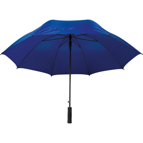 Automatik-Regenschirm XXL / mit Softgriff / Farbe: blau