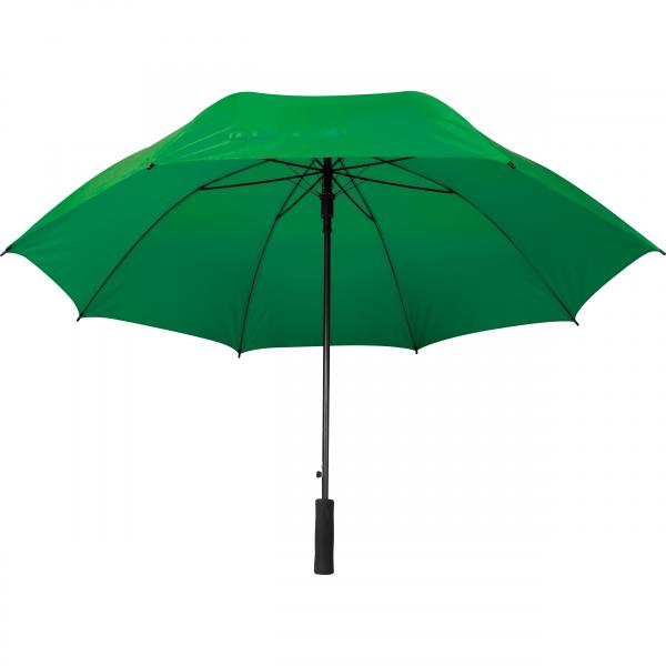Automatik-Regenschirm XXL / mit Softgriff / Farbe: grün