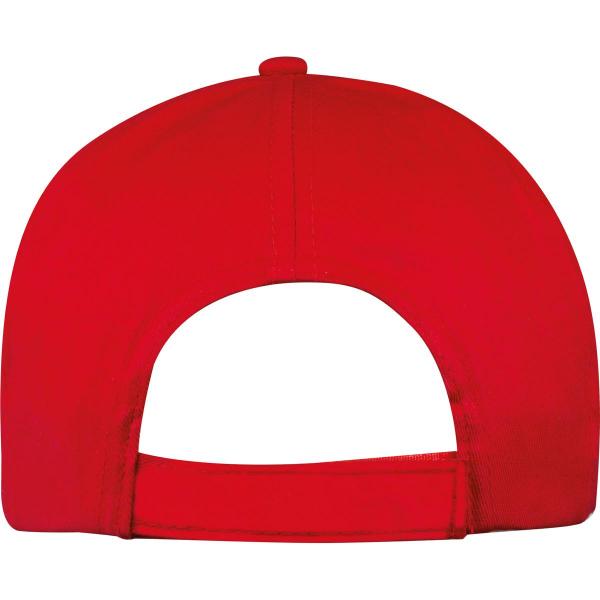 Baumwoll Basecap 5 Panel / Farbe: rot