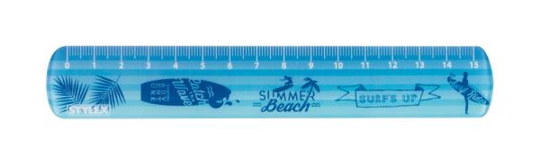 biegsames Lineal / 15cm / flexibel / "Summer Beach"