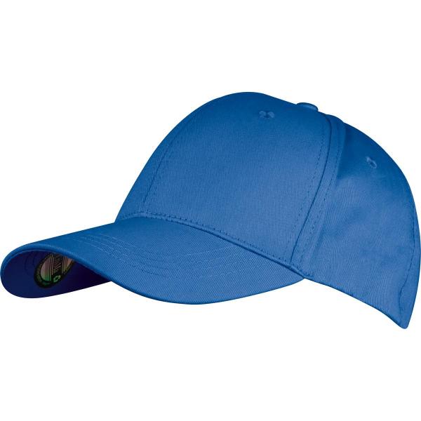 CrisMa 6 Panel Baseballcap aus recycelter Baumwolle / Farbe: blau