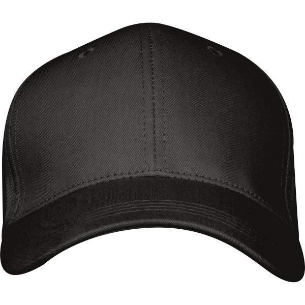 CrisMa 6 Panel Baseballcap aus recycelter Baumwolle / Farbe: schwarz