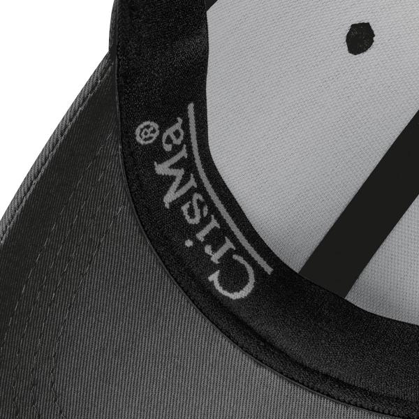 CrisMa 6 Panel Baseballcap aus recycelter Baumwolle / Farbe: schwarz