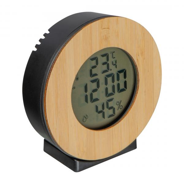 Digitale Wetterstation mit Bambuselement