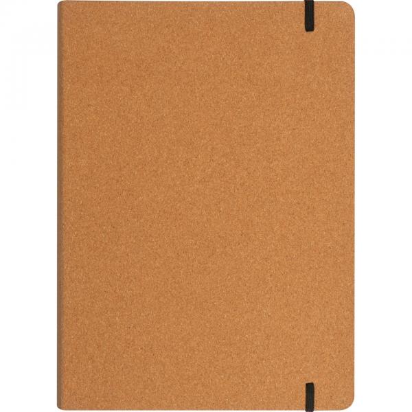 Dokumentenmappe / aus Kork / DIN A4 / mit Schreibblock 60 Blatt