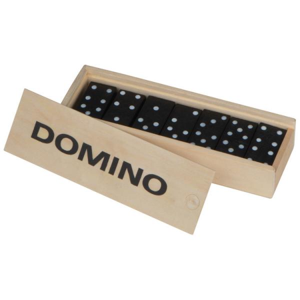 Domino Spiel / aus Holz / Reisespiel