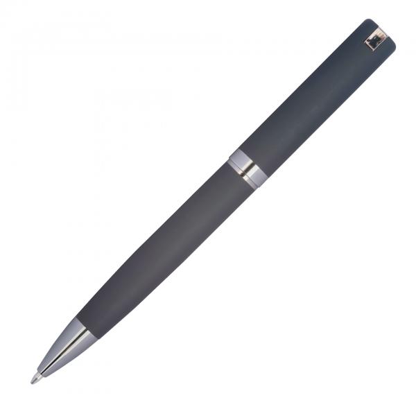 Drehkugelschreiber "CrisMa" aus Edelstahl mit Gravur / mit Etui
