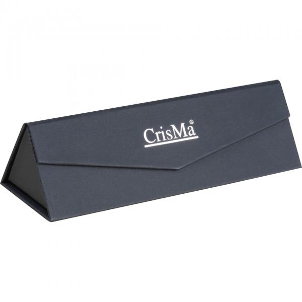 Drehkugelschreiber "CrisMa" aus Edelstahl mit Gravur / mit Etui