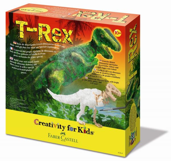 Eberhard Faber Creativity for Kids Mal -und Bastelset / T-Rex Maxi Kit