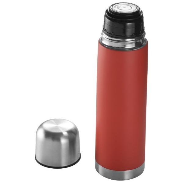 Edelstahl Isolierkanne / Thermosflasche / Thermoskanne / 0,5l / Farbe: rot