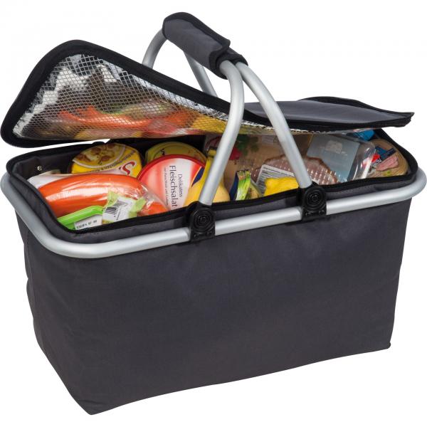 Einkaufskorb mit Kühlfunktion / Kühltasche / Farbe: anthrazit
