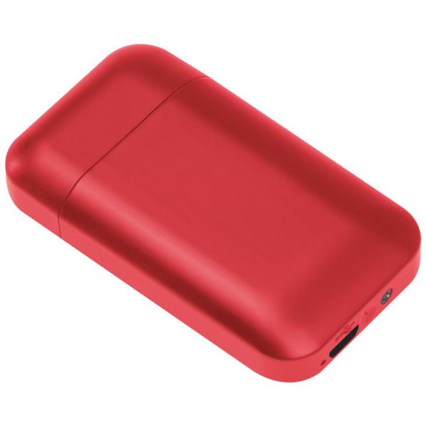 Elektronisches Feuerzeug / USB Feuerzeug / Farbe: rot