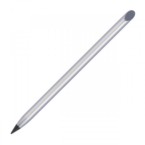 Endlos Schreibgerät / Bleistift / tintenlos / aus Alu mit Graphit Mine