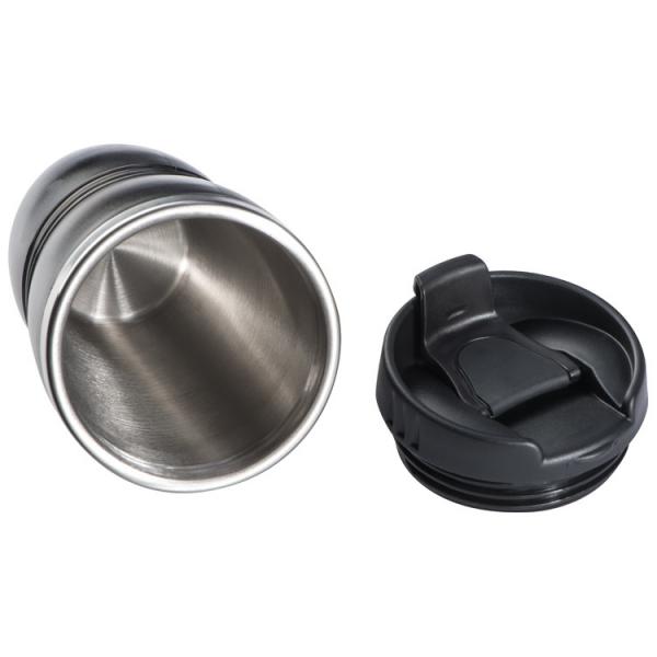 Ergonomischer Trinkbecher aus Edelstahl / Farbe: schwarz
