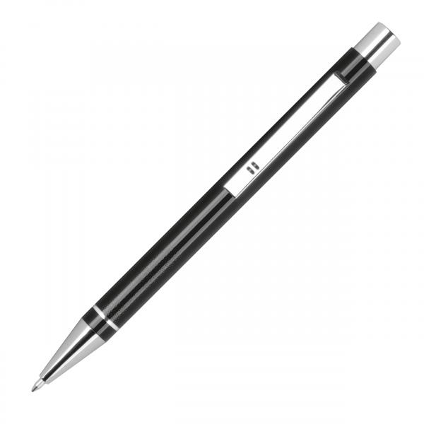 Gel-Kugelschreiber mit Gravur / aus Metall / Gelschreiber / Farbe: schwarz