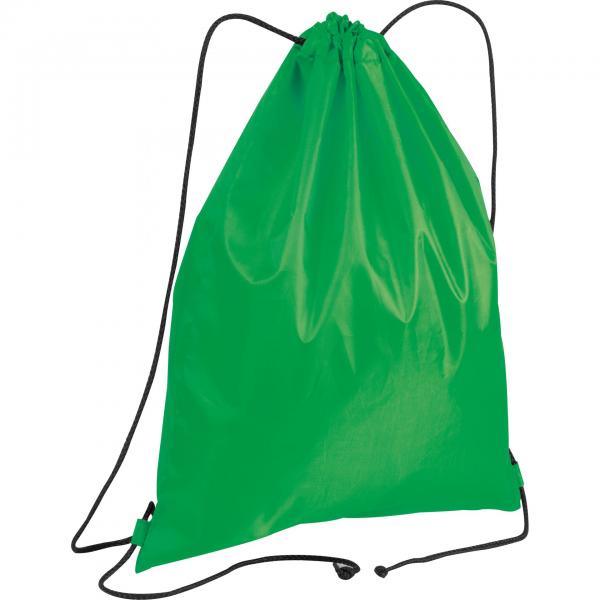 Gymbag / Sportbeutel / Turnbeutel / aus recyceltem Polyester / Farbe: grün
