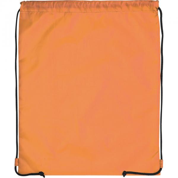 Gymbag / Sportbeutel / Turnbeutel / aus recyceltem Polyester / Farbe: orange