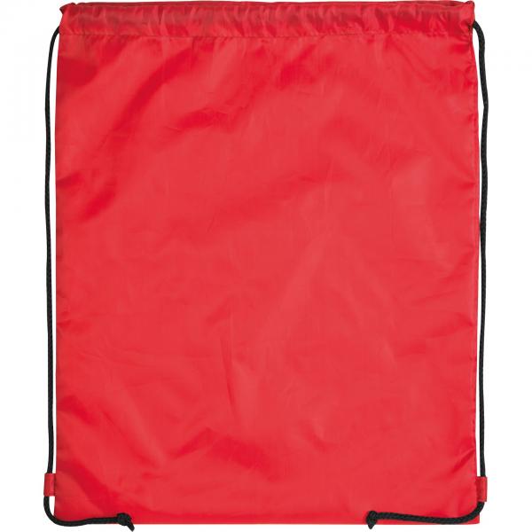 Gymbag / Sportbeutel / Turnbeutel / aus recyceltem Polyester / Farbe: rot