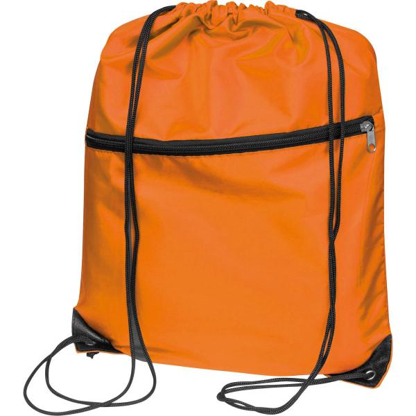 Gymbag / Sportbeutel / Turnbeutel aus RPET / Farbe: orange