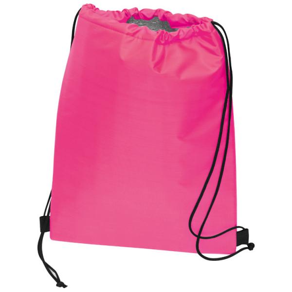 Gymbag mit isolierendem Innenfutter / Sportbeutel / Turnbeutel / Farbe: pink