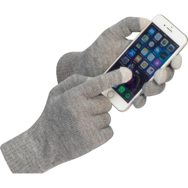 Handschuhe mit Touchfingern aus RPET und weichem Acryl