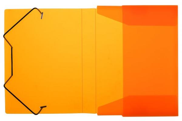 Heftbox / DIN A5 / aus PP / Farbe: transluzent orange