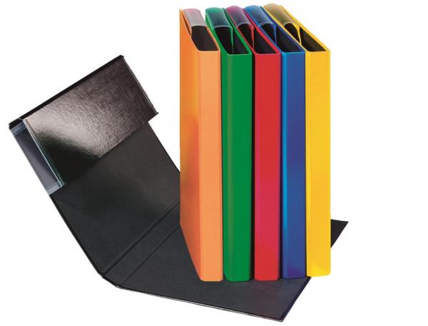 Heftbox DIN A4 aus Pappe / Farbe: rot