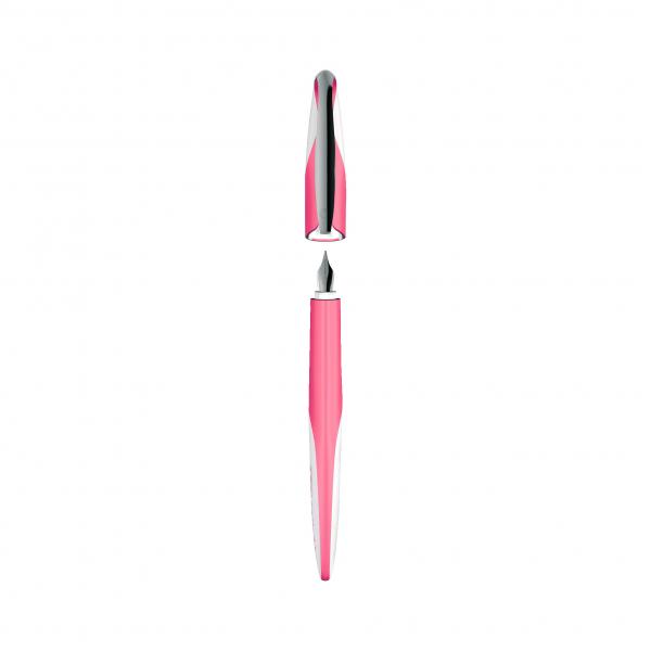 Herlitz Füllhalter "my.pen" mit Namensgravur - Füller - "Indonesia Pink"