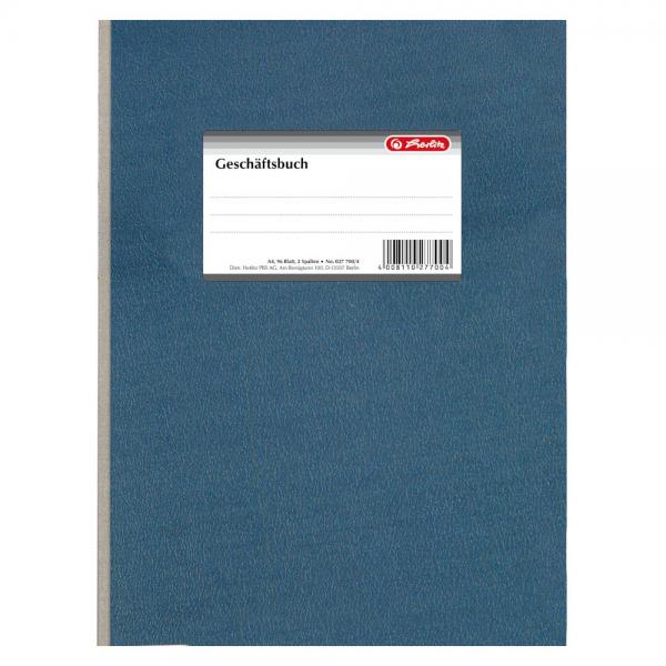 Herlitz Geschäftsbuch / A4 / liniert / 96 Blatt