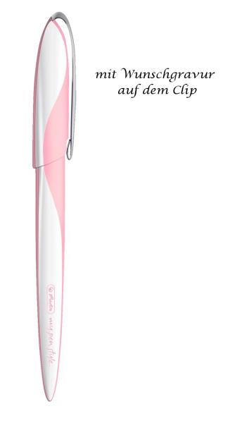 Herlitz Kalligrafie-Set "My.Pen " mit Gravur / Füllhalter / Farbe: rosé