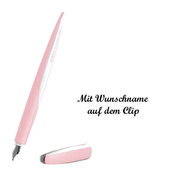 Herlitz Kalligrafie-Set "My.Pen " mit Namensgravur - Füllhalter - Farbe: rosé