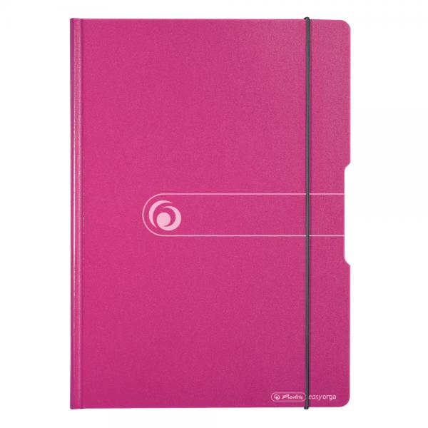 Herlitz Klemmbrett-Mappe / DIN A4 / Farbe: beere