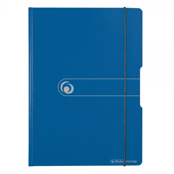 Herlitz Klemmbrett-Mappe / DIN A4 / Farbe: blau