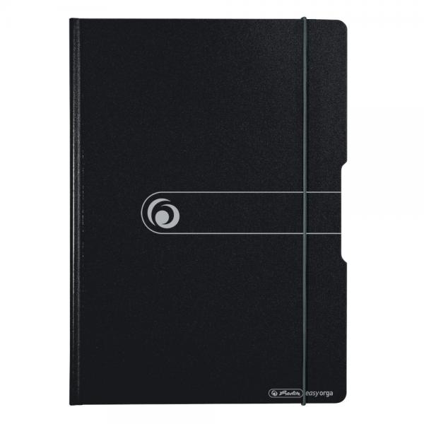 Herlitz Klemmbrett-Mappe / DIN A4 / Farbe: schwarz