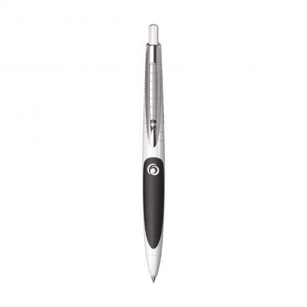Herlitz Kugelschreiber my.pen mit Gravur / Farbe: weiß/schwarz