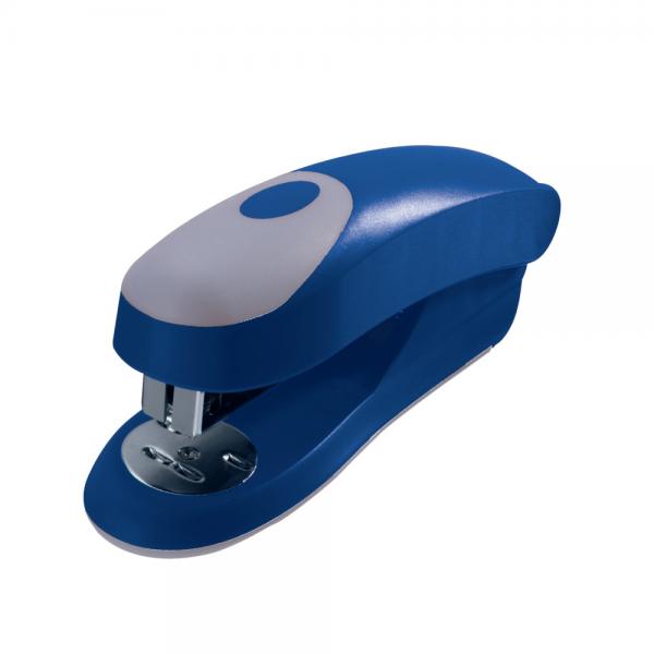 Herlitz Mini Heftgerät 24/6 / Heftapparat / Farbe: blau