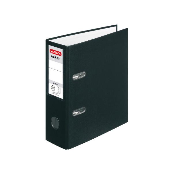 Herlitz Ordner / DIN A5 / 80mm breit / Farbe: schwarz