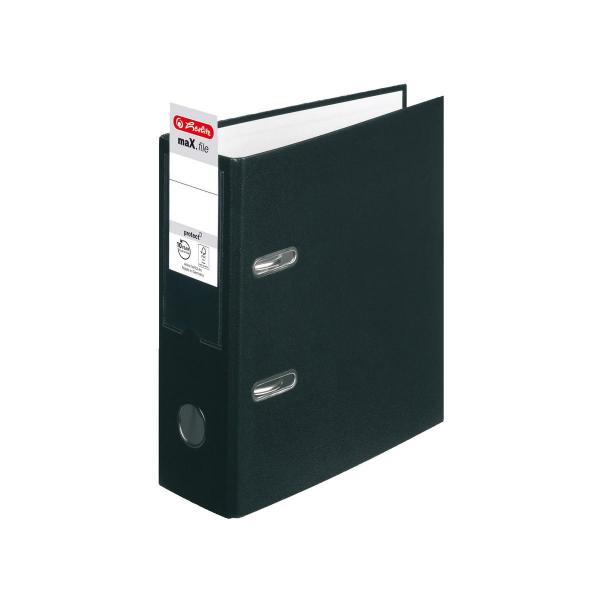 Herlitz Ordner / DIN A5 / 80mm breit / Farbe: schwarz