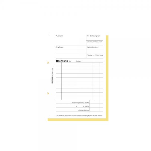 Herlitz Rechnungsbuch 303 / A6 / 2x 40 Blatt / selbstdurchschreibend