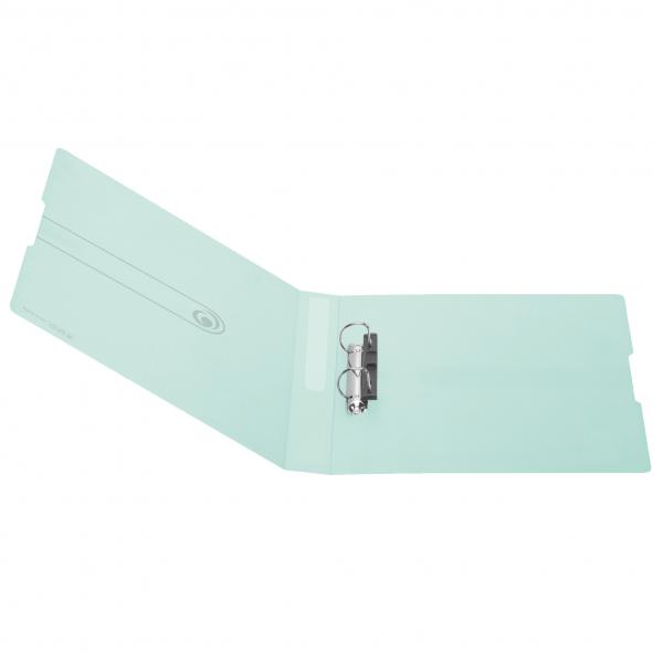 Herlitz Ringbuch / DIN A4 / 2-Ringmechanik / PP / 38mm / transparent minze