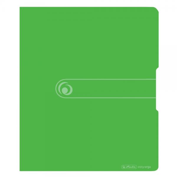 Herlitz Ringbuch / DIN A4 / 25mm Füllhöhe / aus PP / Farbe: opak apfelgrün
