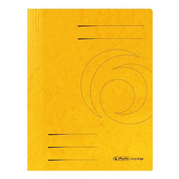 Herlitz Spiralhefter / DIN A4 / Farbe: gelb