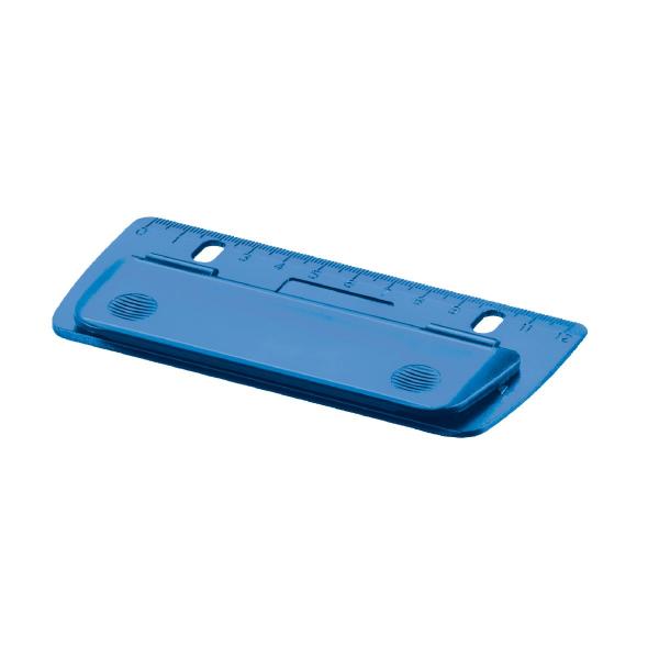 Herlitz Taschenlocher "blau" / Mini Locher / abheftbar