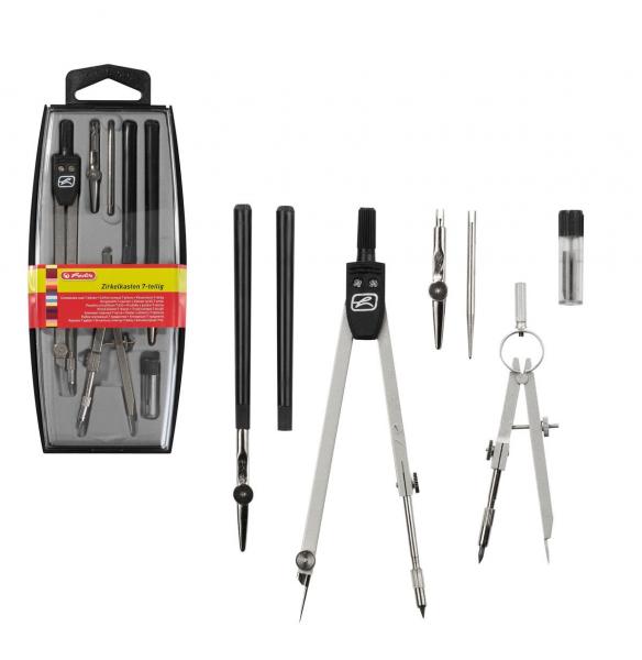 Herlitz Zirkelkasten / 7tlg.