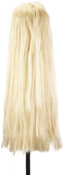 Hexenperücke "Morgana" / lange blonde Haare