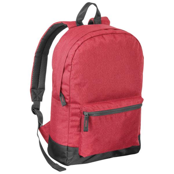 Hochwertiger Rucksack aus Polyester / Farbe: rot