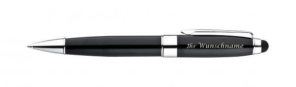 hochwertiger Touchpen Kugelschreiber mit Gravur / aus Metall