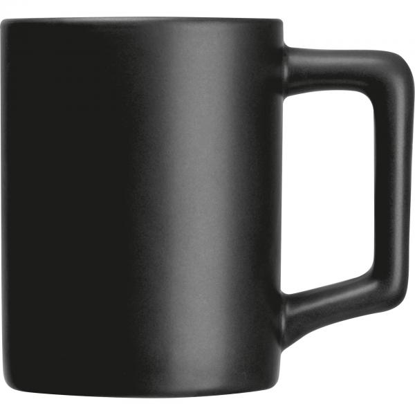Keramiktasse / Kaffeetasse / 350 ml / Farbe: schwarz